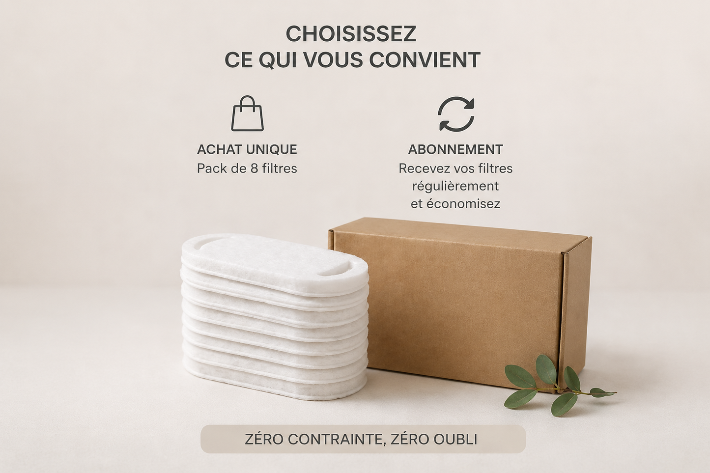 Filtres pour fontaine à eau pour chat – pack de 8 compatibles Aquapaw™